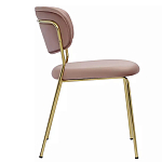 Стул Singer Chair без подлокотников Розовый Велюр варинант исполнения - 2 | Loft Concept в Саратове