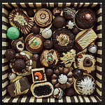 Панно "Конфетное ассорти" Chocolate Candy Assortment варинант исполнения - 1 | Loft Concept в Саратове