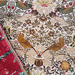 Мебельная ткань Гобелен William Morris кофейный цвет N 1114 варинант исполнения - 3 | Loft Concept в Саратове