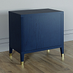 Прикроватная тумбочка с полкой Elsa Dreams Blue варинант исполнения - 4 | Loft Concept в Саратове