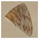 Декор настенный в Эко стиле рафия Malibu wall panel варинант исполнения - 5 | Loft Concept в Саратове