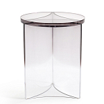 Стол журнальный круглый Acrylic Аether Smoke варинант исполнения - 2 | Loft Concept в Саратове