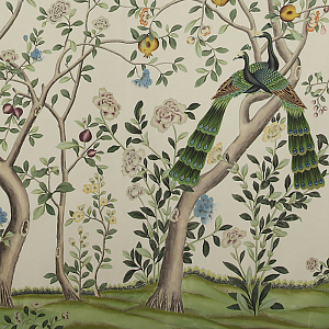 Обои ручная роспись St Laurent Satin Grey