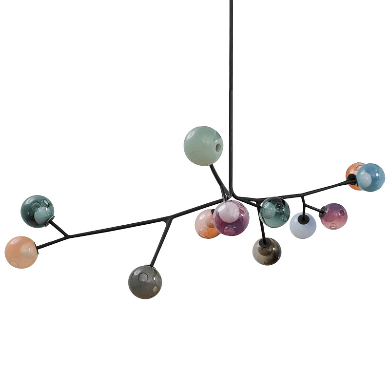 Люстра BOCCI 28 Armature Bespoke Chandelier Черный Мульти Люстра BOCCI 28 Armature Bespoke Chandelier Черный Мульти в Саратове | Loft Concept