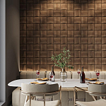 Гипсовая 3D панель с принтографией PM-26 варинант исполнения - 2 | Loft Concept в Саратове