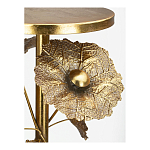 Столик приставной из металла с основанием в виде цветочной композиции Flower Arrangement Table варинант исполнения - 3 | Loft Concept в Саратове