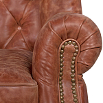 Кожаное кресло James Brown Leather Armchair варинант исполнения - 4 | Loft Concept в Саратове
