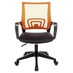 Офисное кресло с основанием из черного пластика Desk chairs Orange варинант исполнения - 2 | Loft Concept в Саратове