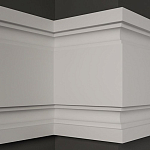 Гладкий молдинг MT-40 варинант исполнения - 1 | Loft Concept в Саратове