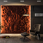 Барельеф RHINOCER варинант исполнения - 1 | Loft Concept в Саратове