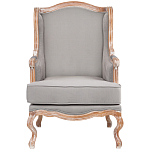 Кресло из массива бука светло-серое Solid Luxury варинант исполнения - 1 | Loft Concept в Саратове