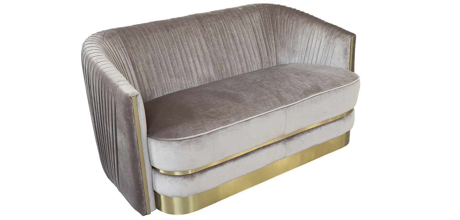 Диван двухместный велюр Bolger sofa Диван двухместный велюр Bolger sofa - Loft-Concept в Саратове