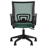 Офисное кресло с основанием из черного пластика Desk chairs Green варинант исполнения - 4 | Loft Concept в Саратове