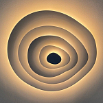 Потолочная люстра круглая многослойная Multilayering варинант исполнения - 10 | Loft Concept в Саратове