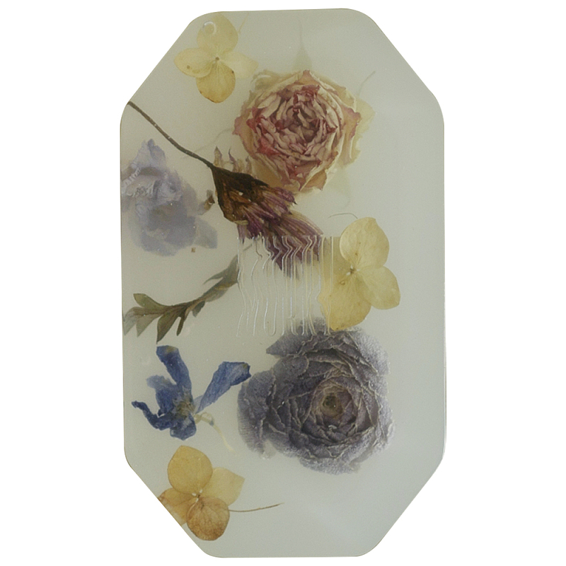 Шкатулка из эпоксидной смолы с цветами белая Epoxy Resin Flowers Box White Белый Мульти Шкатулка из эпоксидной смолы с цветами белая Epoxy Resin Flowers Box White Белый Мульти в Саратове | Loft Concept