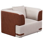 Кресло Richmond  с кожаной отделкой варинант исполнения - 1 | Loft Concept в Саратове