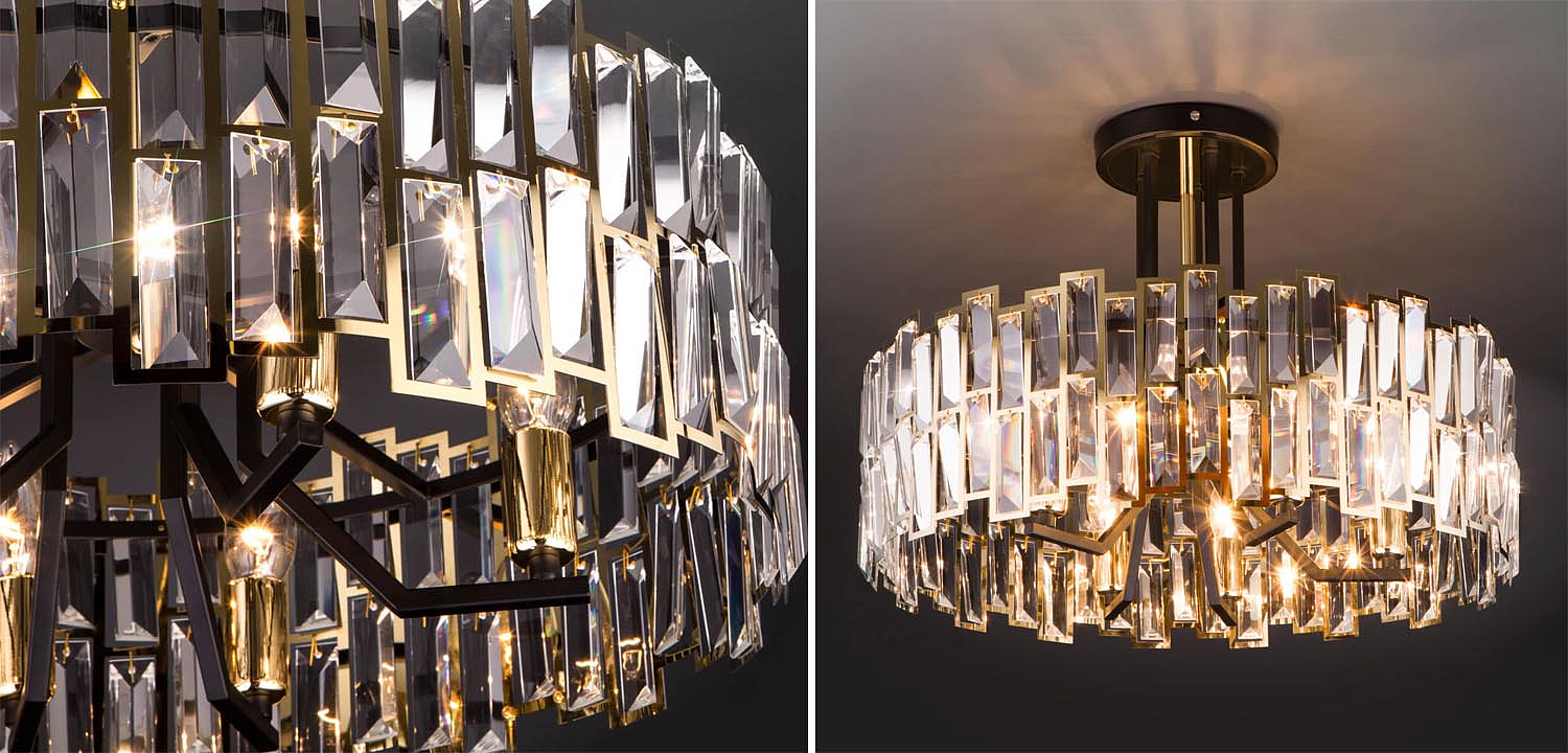 Потолочная люстра Darkness Chandelier gold 53 Потолочная люстра Darkness Chandelier gold 53 - Loft-Concept в Саратове