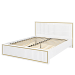 Кровать двуспальная белая Antique Order варинант исполнения - 1 | Loft Concept в Саратове