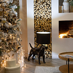 Лампа COLLECTION OF DOGS с абажуром Бультерьер варинант исполнения - 7 | Loft Concept в Саратове