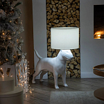 Лампа COLLECTION OF DOGS с абажуром Бультерьер варинант исполнения - 5 | Loft Concept в Саратове