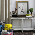 Деревянная консоль с двумя ящиками Margery Provence Console Table варинант исполнения - 3 | Loft Concept в Саратове