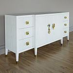 Большой Комод-буфет Elsa Dreams White с ящиками варинант исполнения - 5 | Loft Concept в Саратове