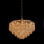 Люстра каскадная с подвесками в форме колец Galaxy of Light варинант исполнения - 2 | Loft Concept в Саратове