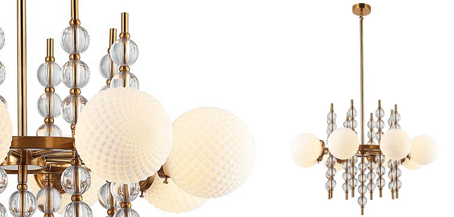 Люстра Addelyn Chandelier 8 lamp Люстра Addelyn Chandelier 8 lamp - Loft-Concept в Саратове