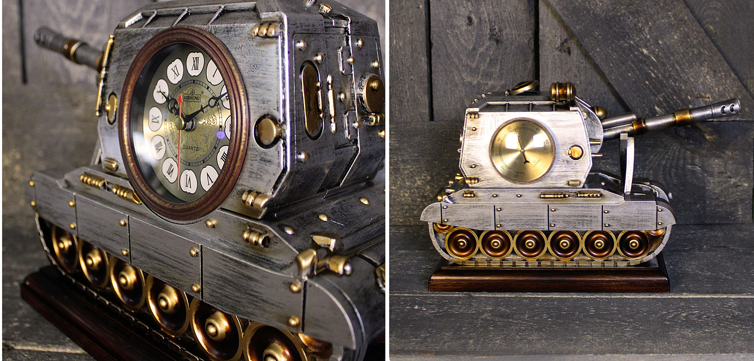Часы Tank Clock Часы Tank Clock - Loft-Concept в Саратове