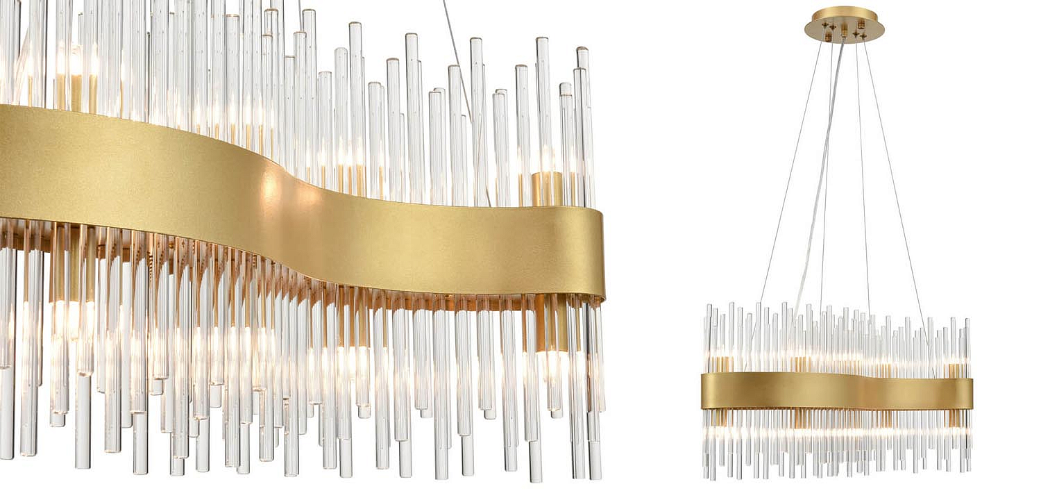 Люстра Nembus Chandelier 60 gold Люстра Nembus Chandelier 60 gold - Loft-Concept в Саратове