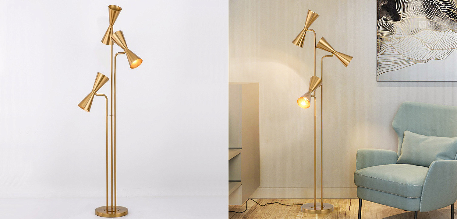 Торшер Sigourney Floor Lamp Торшер Sigourney Floor Lamp - Loft-Concept в Саратове