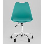 Офисный стул на металлическом основании EGGERY Blue пластик варинант исполнения - 5 | Loft Concept в Саратове