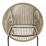 Кресло плетеное круглое Round Wicker Chair варинант исполнения - 4 | Loft Concept в Саратове