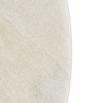 Стол обеденный с круглой керамической столешницей песчаного цвета Sand Ceramics варинант исполнения - 4 | Loft Concept в Саратове