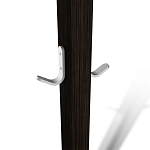 Вешалка с квадратным основанием и 4-мя металлическими крючками Industrial Metal Rust варинант исполнения - 3 | Loft Concept в Саратове