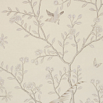 Обои ручная роспись Earlham Platinum Mica варинант исполнения - 2 | Loft Concept в Саратове