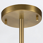 Потолочный светильник латунного цвета с цилиндрическим белым матовым плафоном Elstead Lighting варинант исполнения - 6 | Loft Concept в Саратове
