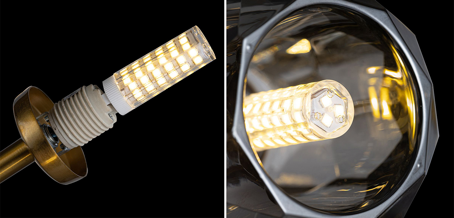 Люстра RH Boule De Cristal smoky 18 Люстра RH Boule De Cristal smoky 18 - Loft-Concept в Саратове