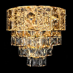 Бра с каскадом из прозрачного хрусталя Constant Sparks варинант исполнения - 4 | Loft Concept в Саратове