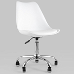 Офисный стул на металлическом основании EGGERY White варинант исполнения - 2 | Loft Concept в Саратове