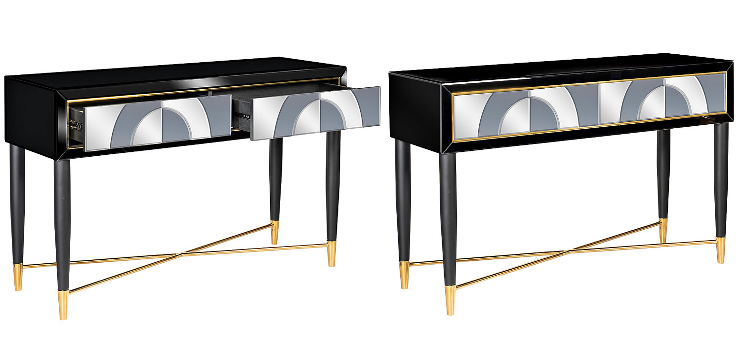 Консоль Camila Mirror Boxes Console Консоль Camila Mirror Boxes Console - Loft-Concept в Саратове