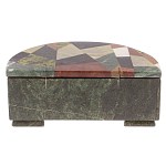 Шкатулка с зеркалом из натуральных камней Stone Casket варинант исполнения - 4 | Loft Concept в Саратове