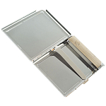 Портсигар с газовой зажигалкой из натурального камня Амазонит Stone Cigarettes Cases варинант исполнения - 3 | Loft Concept в Саратове