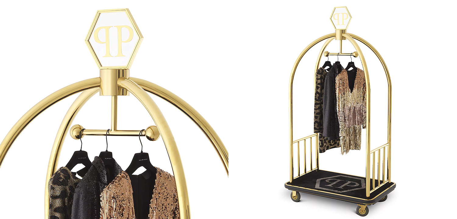 Вешалка для одежды Philipp Plein Hotel Trolley Heaven Вешалка для одежды Philipp Plein Hotel Trolley Heaven - Loft-Concept в Саратове