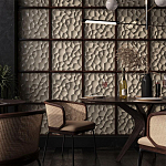 Гипсовая 3D панель с принтографией PM-13 варинант исполнения - 1 | Loft Concept в Саратове