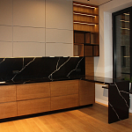 Кухонный гарнитур Шпон ясеня Willis Kitchen set варинант исполнения - 3 | Loft Concept в Саратове