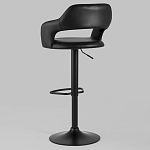 Барный стул черного цвета Strohach варинант исполнения - 5 | Loft Concept в Саратове