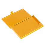 Визитница карманная металлическая с гравюрой Герба России в подарочной коробке Gold Metal Business Card Holders варинант исполнения - 2 | Loft Concept в Саратове