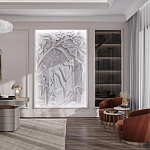 Барельеф ORCHIDS варинант исполнения - 1 | Loft Concept в Саратове