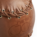 Дизайнерский кожаный пуф в виде бейсбольного мяча Poltronova Joe Ball Pouf варинант исполнения - 3 | Loft Concept в Саратове